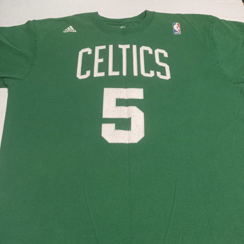 Adidas Men's NBA Boston Celtics Kevin Garnett Jersey T Shirt L